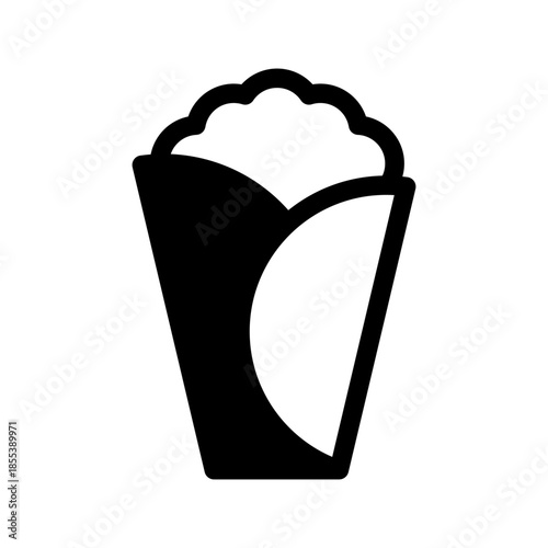 Kebab Icon Vector Symbol Design Illustration