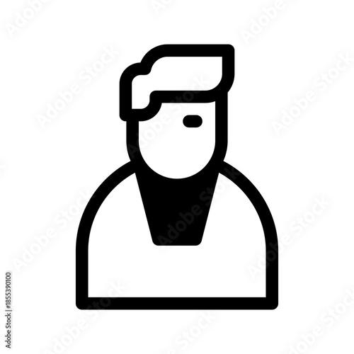 Groom Icon Vector Symbol Design Illustration