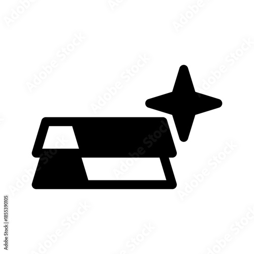 Gold Icon Vector Symbol Design Illustration