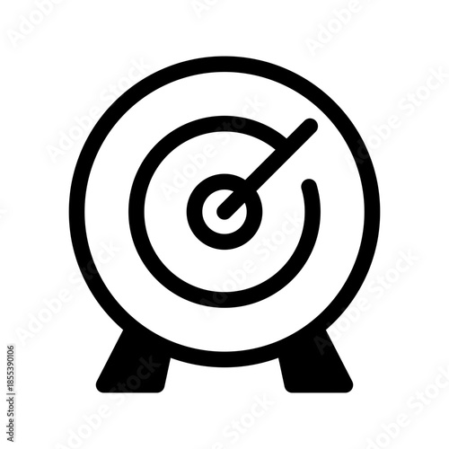 Target Icon Vector Symbol Design Illustration