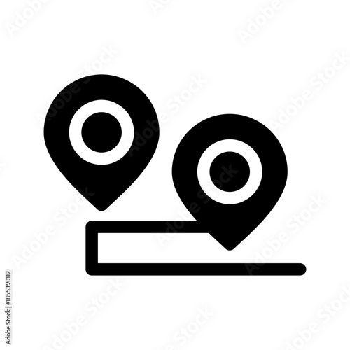 Gps Icon Vector Symbol Design Illustration
