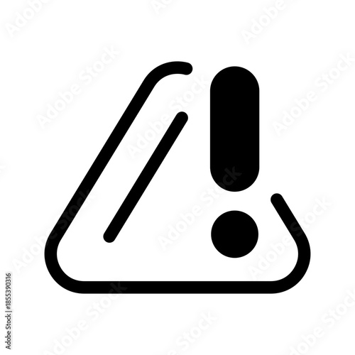 Warning Icon Vector Symbol Design Illustration