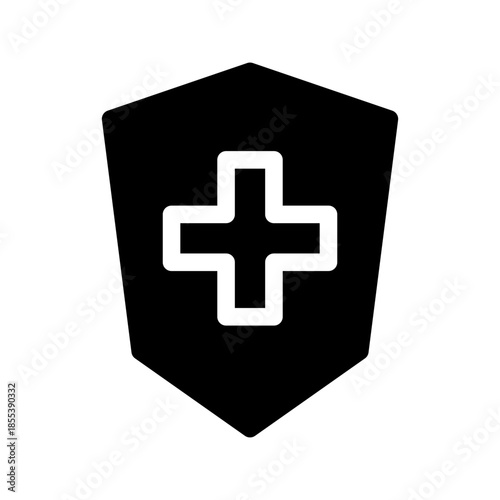 Shield Icon Vector Symbol Design Illustration