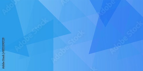 Abstract background of translucent triangles in light blue colors. design modern vector ilustration.