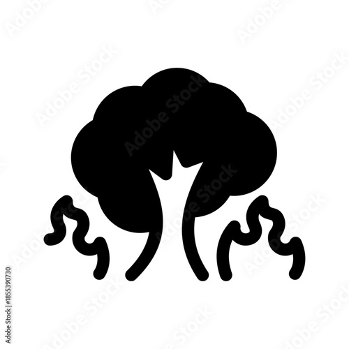 Wildfire Icon Vector Symbol Design Illustration