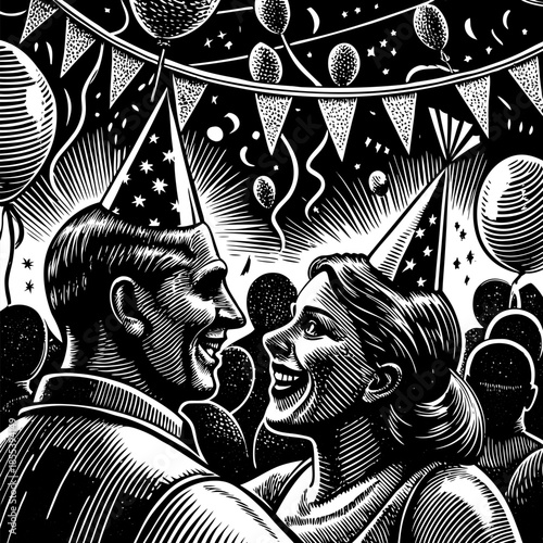 Joyful Celebration Scene