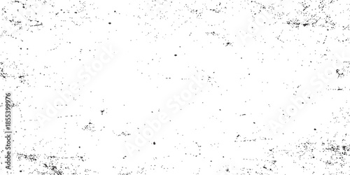 Abstract grunge background featuring a wet black ink splat pattern on a dirty textured paper surface with macro liquid raindrops and splash paint design