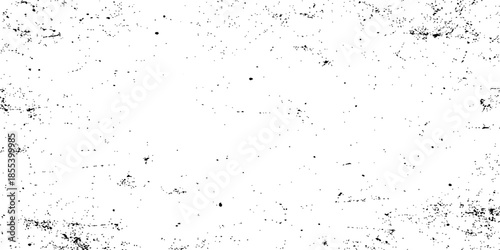 Abstract grunge background with black ink splashes and wet rain drops on a dirty glass window texture