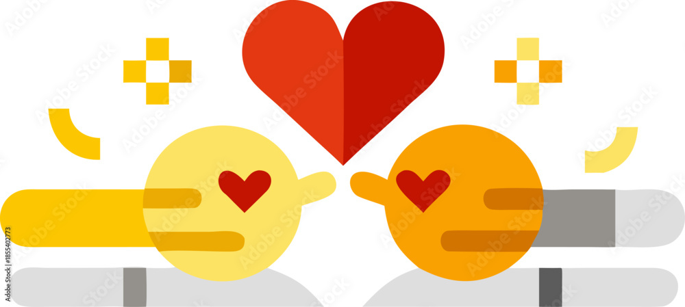 Obraz premium Tender Moments of Togetherness