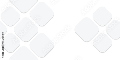 Clean contemporary photo collage for business presentation with diamond layout and shadow detail