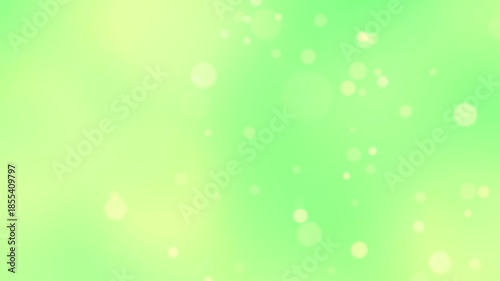 柔らかな緑の春のそよ風をイメージしたアニメーション