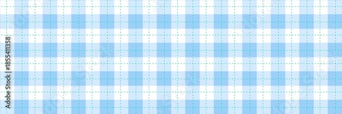 Bright cyan blue gingham grid pattern. Vibrant turquoise checkered background for summer scrapbooking, invitations, and creative textile projects.