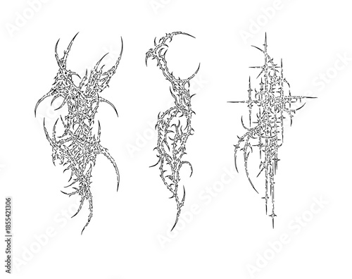 cybersigilism tattoo design