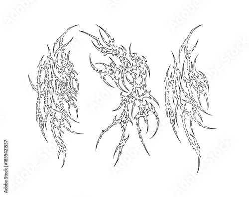 cybersigilism tattoo design