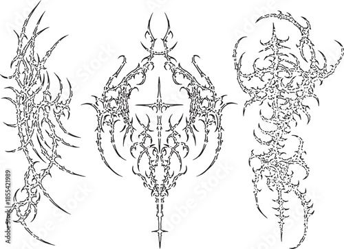 cybersigilism tattoo design