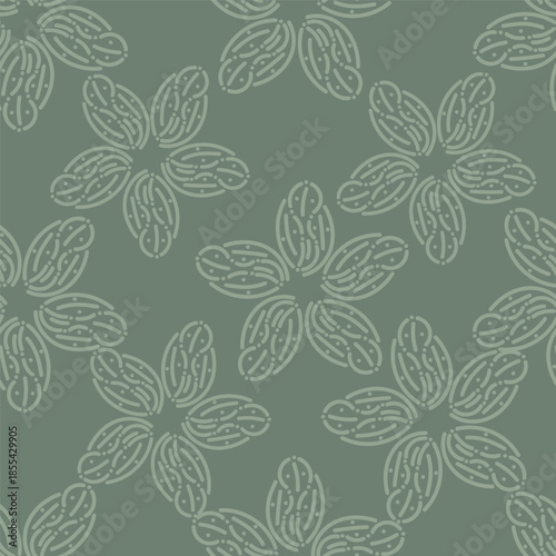 coquette seamless purple and yellow flowers pattern. Delicate petals and vibrant blossoms create an artistic and vintage botanical illustration. pastel flower seamless pattern