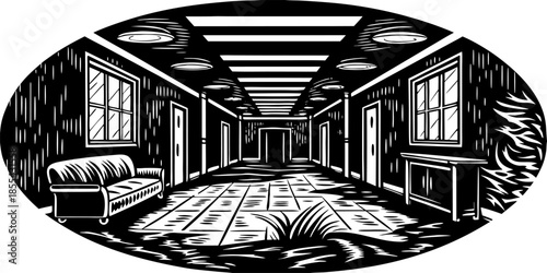 Desolate Asylum Awaits