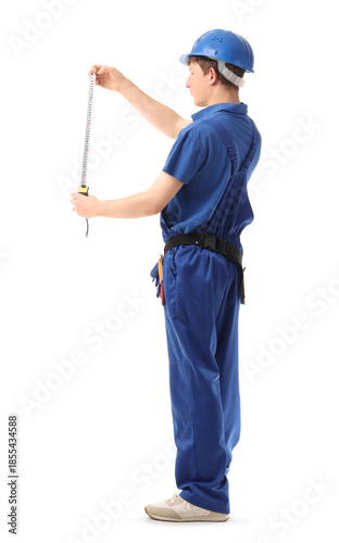 Young male construction wor...