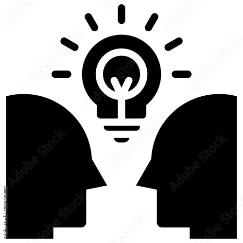 mentor icon for career, business, website, application, printing, document, poster design, etc