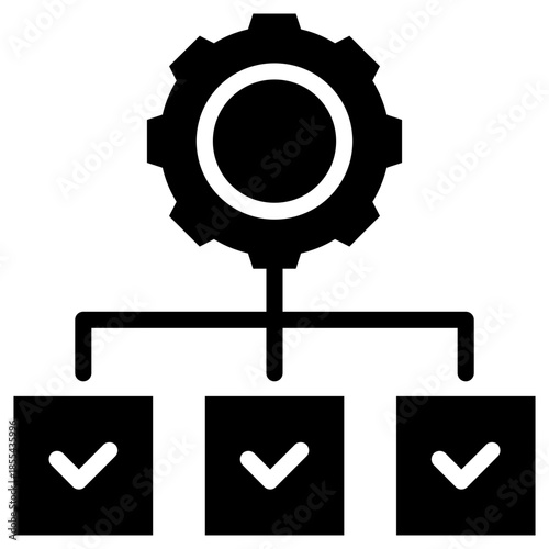 planning icon for career, business, website, application, printing, document, poster design, etc