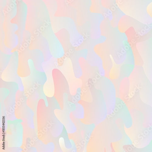 Pastel Spring Dripping Blob Background with Mesh Gradient