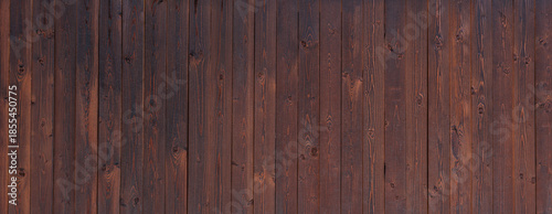 Dark Wooden Plank Surface With Natural Texture and Grain Patterns