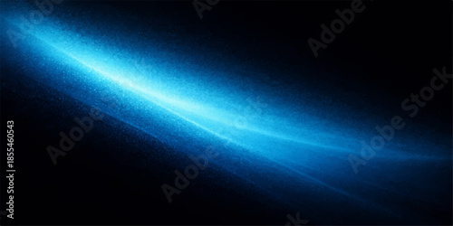 Dark blue abstract space background with stars, light beams, and energy waves for a digital wallpaper