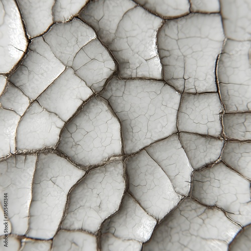 Ceramic glaze crackle texture close-up