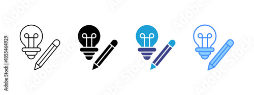 Design  icon set multiple style collection