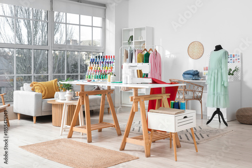 Interior of stylish atelier...