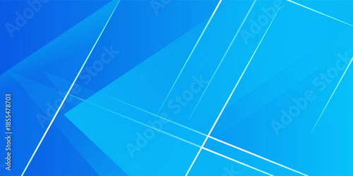 Abstract colorful blue background with overlap triangle with lights pattern element concept design. Cool banner background. Eps10 vector