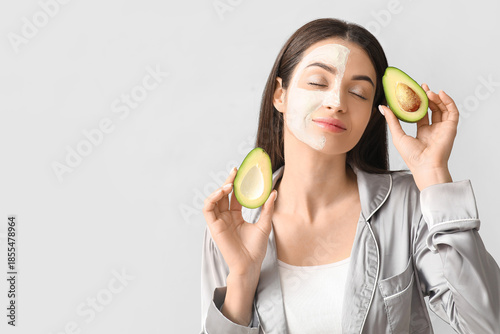 Beautiful young woman with ...