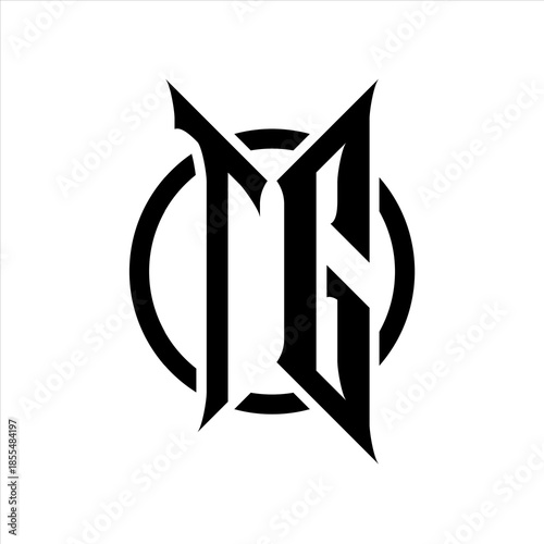 TG Monogram logo on white background