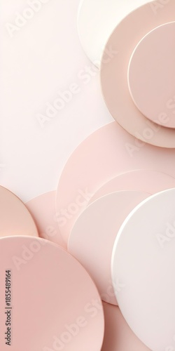 Top down abstract minimalist design scene highlights 2026 geometric forms metallic textures calm modern elegance balance symmetry composition luxury refinement