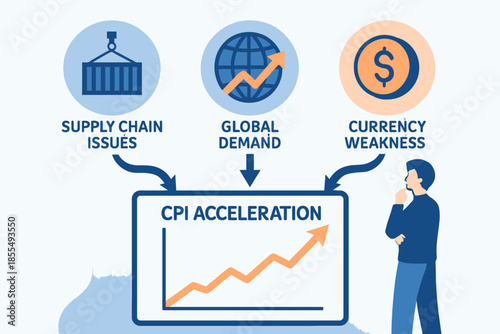 CPI Acceleration Factors Supply Chain Issues Global Demand Currency Weakness.