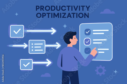 Productivity Optimization Manages Tasks and Checklists for Efficiency.