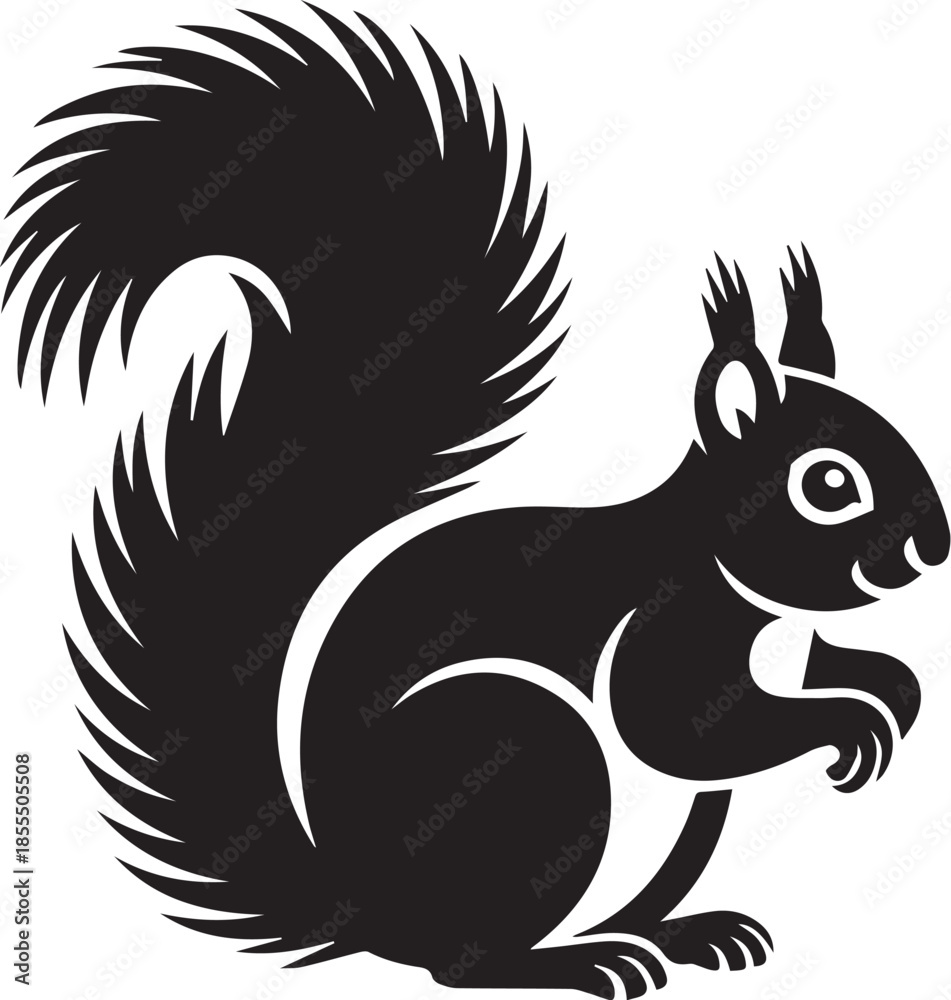 Obraz premium Squirrel SVG Bundle.