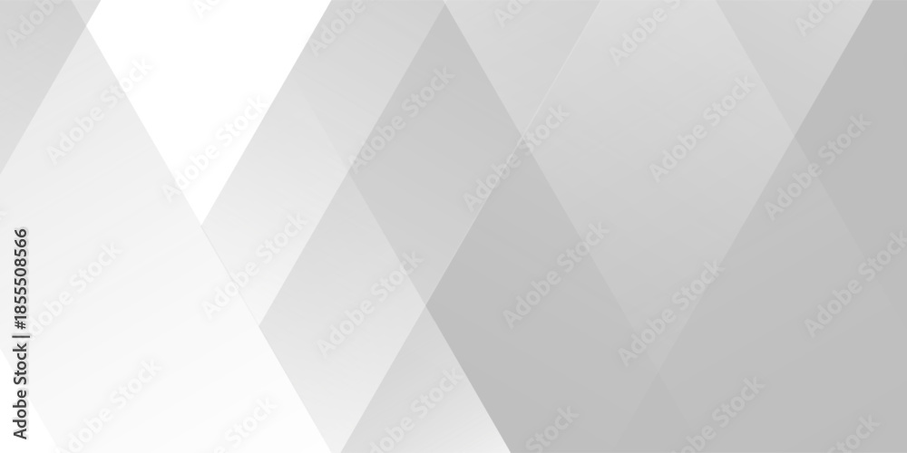 Fototapeta premium Abstract white and gray triangle vector background. texture white pattern