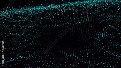 Grid of dot, matrix abstract minimal clean background. Dot background animation.