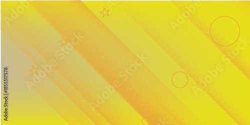 Fresh orange yellow circle line abstract background presentation vector illustration. Vector illustration design for presentation, banner, cover, web, flyer, card, poster, wallpaper, and decoration