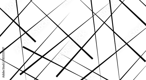 Random geometric line pattern on a transparent background. Random line low poly pattern. abstract seamless line vector. 