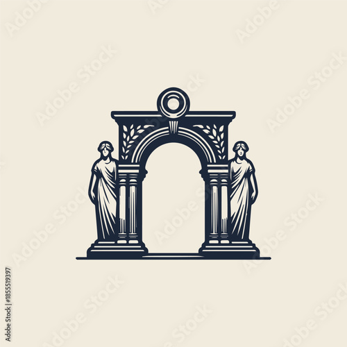 Antique Arch Logo