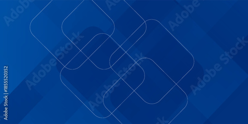 Abstract blue background with glowing geometric lines. eps 10 illustration.