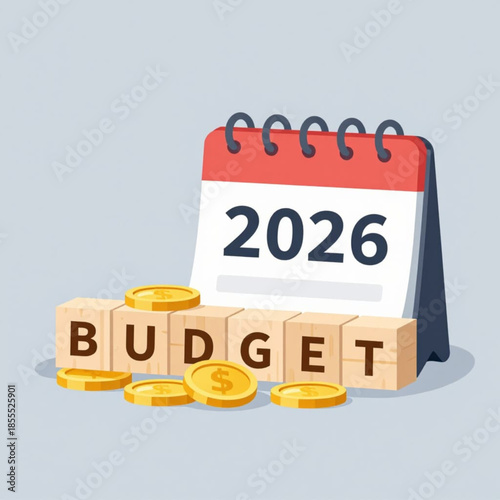 Planning the financial future budgeting for the year 2026 with savings and investments