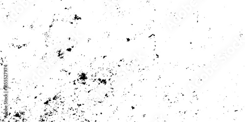 Old distressed vector background with scratches dust. Distressed black grain texture distress overlay. White, black dust overlay distress grungy grain, noise effect paint wall.