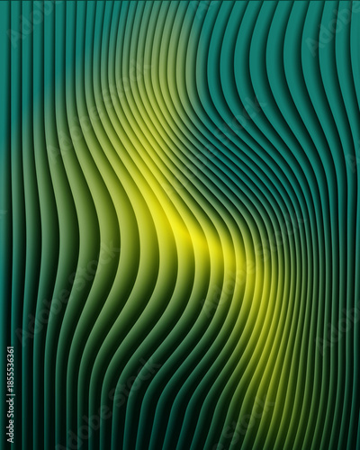 Abstract Gradient Green Background 