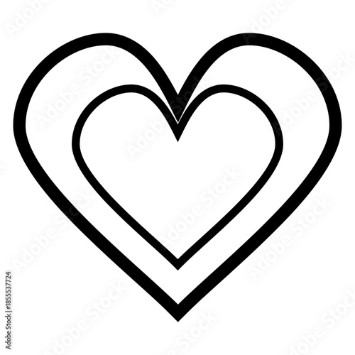Heart Love Icon Vector