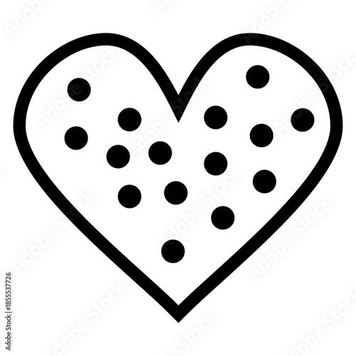 Heart Love Icon Vector