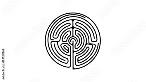 fingerprint icon vector illustration