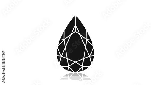 vector illustration of a drop